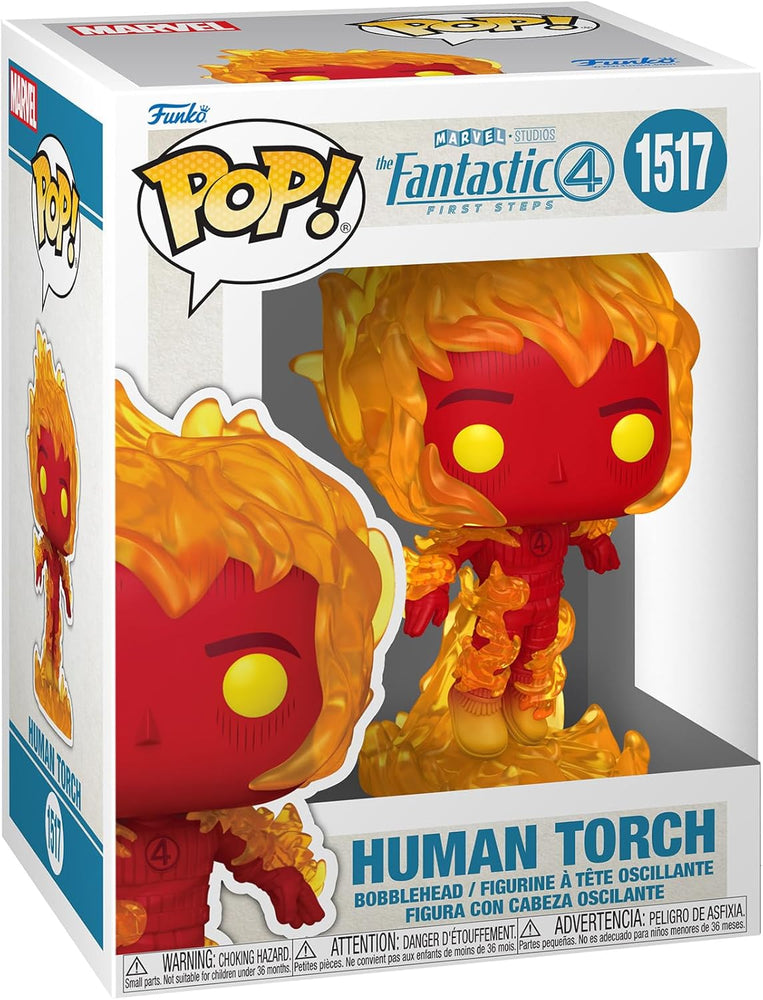 The Fantastic Four: First Steps Human Torch Funko Pop! Vinyl Figure #1517 (Online Order Only)
