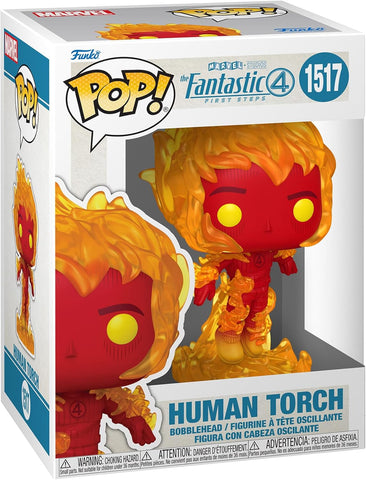 The Fantastic Four: First Steps Human Torch Funko Pop! Vinyl Figure #1517 (Online Order Only)
