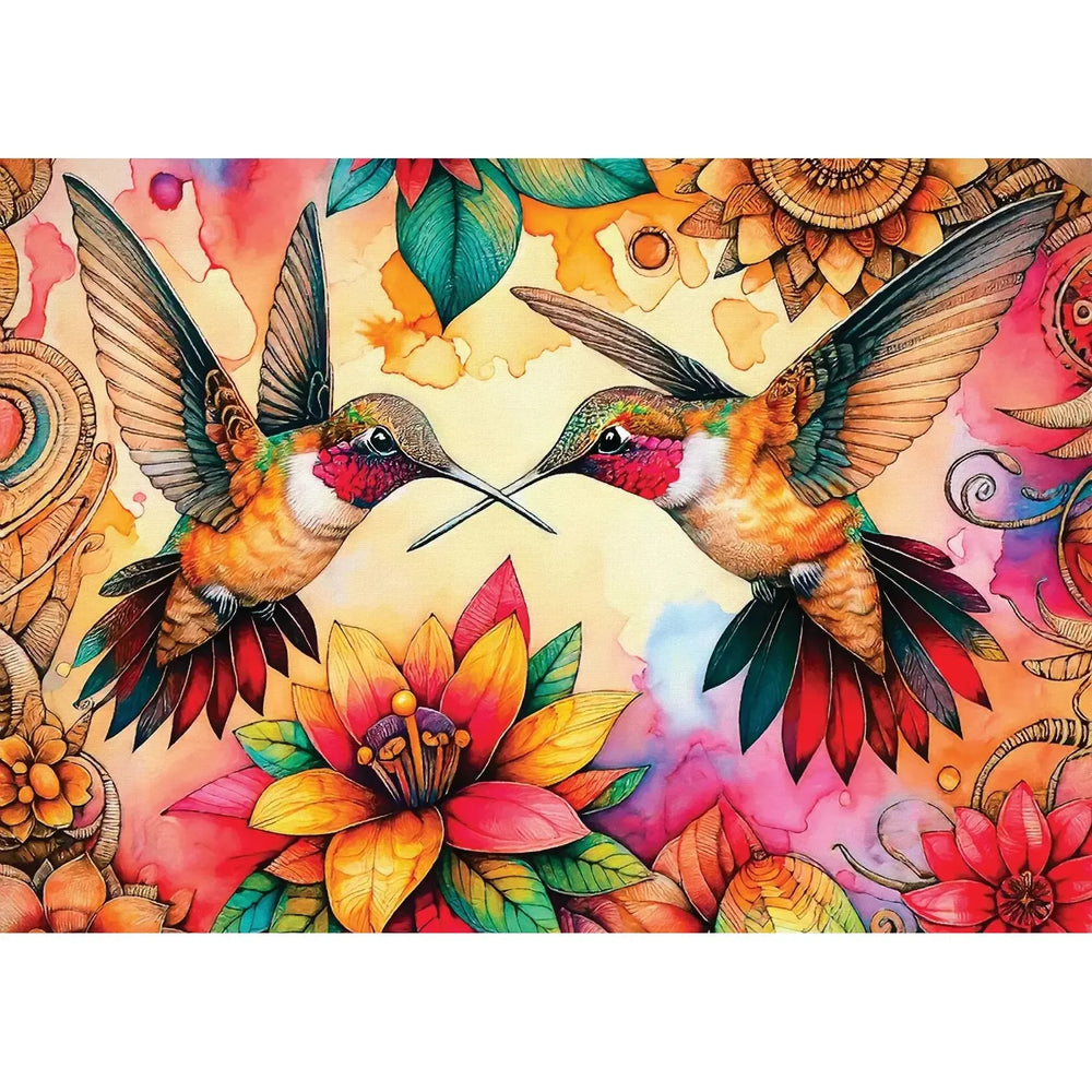 Hummingbird Haven 1000 Piece Jigsaw Puzzle Enjoy (ONLINE ORDER ONLY)