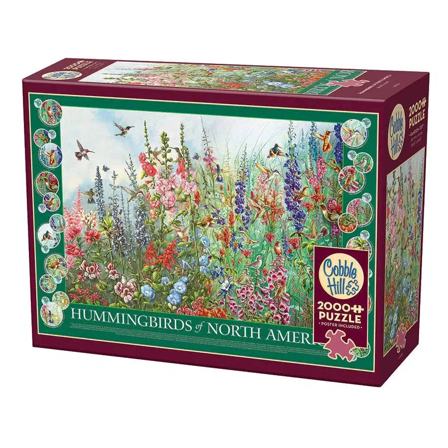 Hummingbirds of North America 2000 Piece Jigsaw Puzzle Cobble Hill (ONLINE ORDER ONLY)