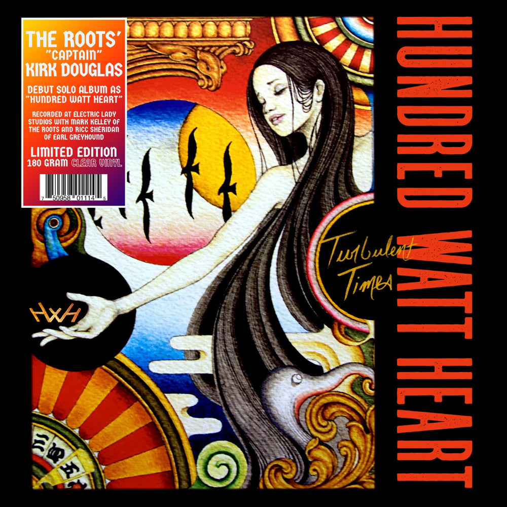 Hundred Watt Heart - Turbulent Times (Limited Edition, 180 Gram Clear Vinyl) [Vinyl] (ONLINE ORDER ONLY)