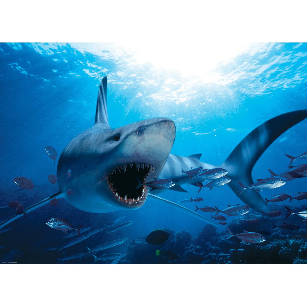 Hungry Shark 1000 Piece Jigsaw Puzzle Eurographics (ONLINE ORDER ONLY)