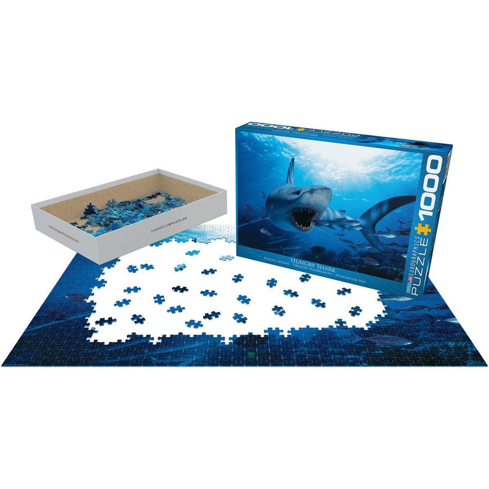 Hungry Shark 1000 Piece Jigsaw Puzzle Eurographics (ONLINE ORDER ONLY)
