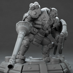 3D Printed Nafarrate Hunter Orc Set Space Orcs 28 32 mm D&D (Online Only)