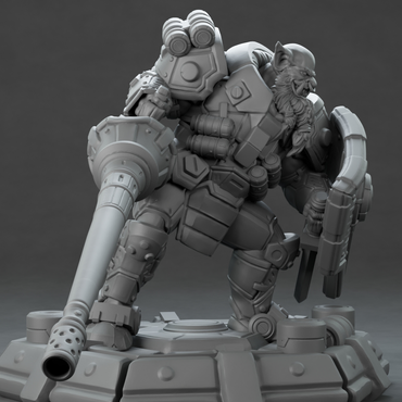 3D Printed Nafarrate Hunter Orc Set Space Orcs 28 32 mm D&D (Online Only)