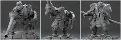 3D Printed Nafarrate Hunter Orc Set Space Orcs 28 32 mm D&D (Online Only)