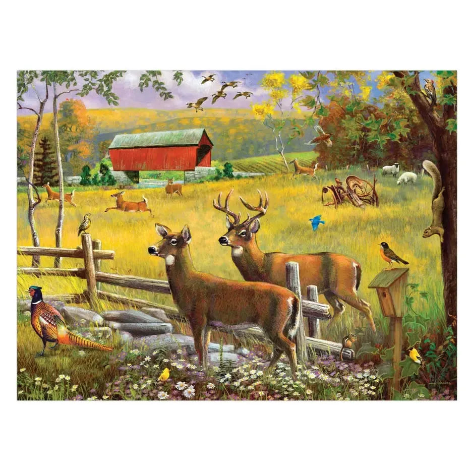 Hunting Season 500 Piece Soft Touch Jigsaw Puzzle Crown Point