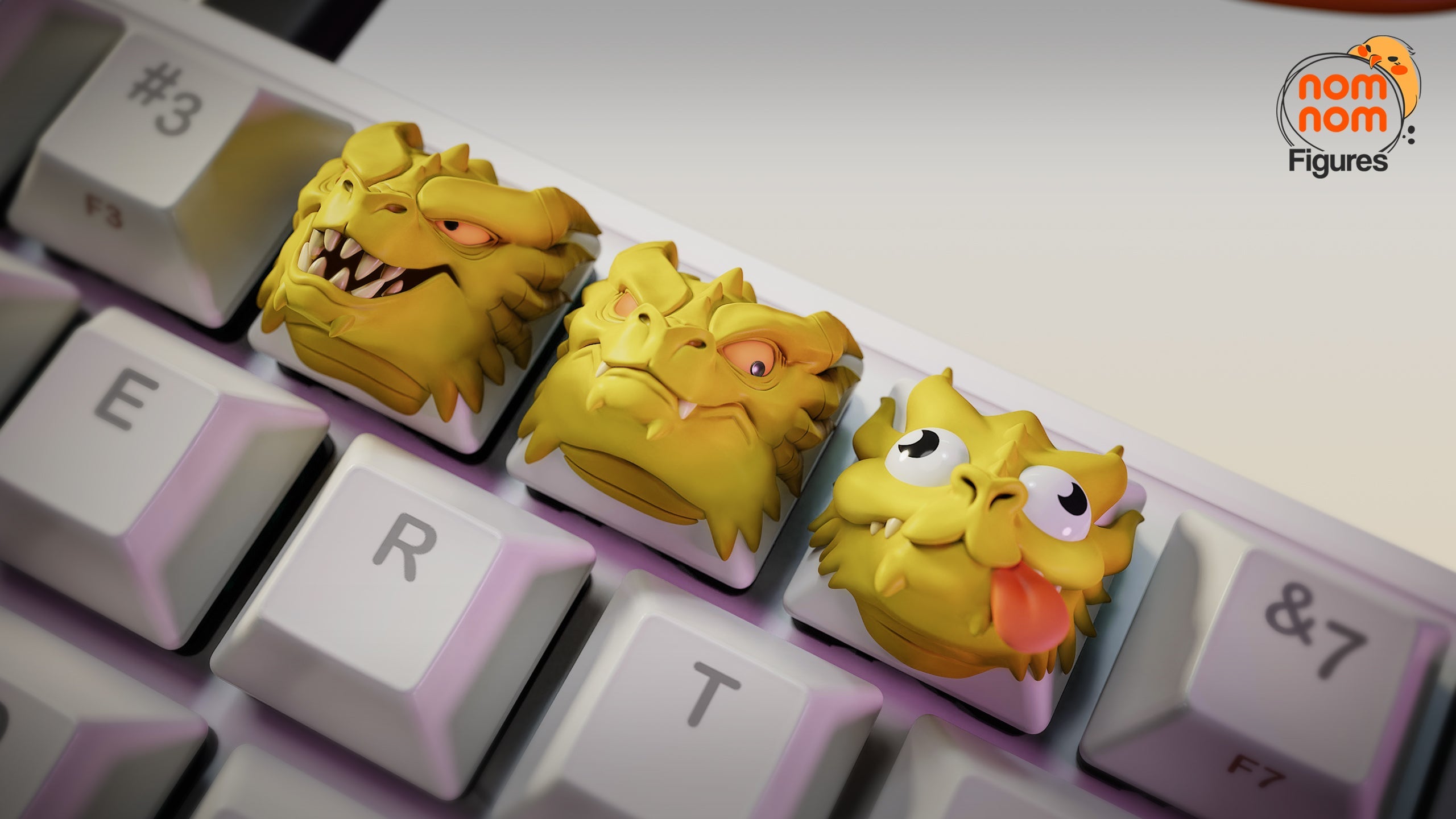 Derpy Hydra Meme - Keyboard Keycaps (ONLINE ORDER ONLY)