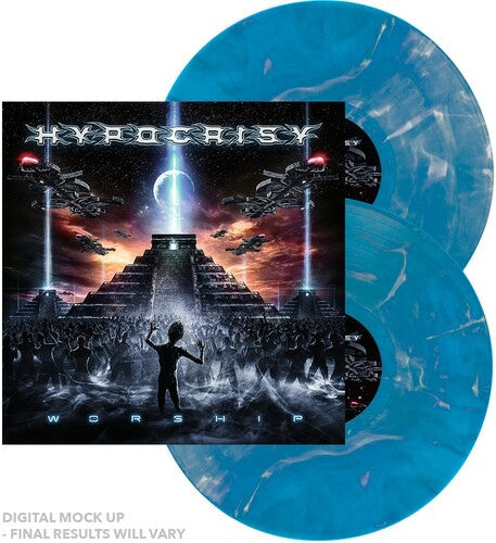 Hypocrisy - Worship (Blue & White Marble) (Colored Vinyl, Blue, White, Gatefold LP Jacket, Indie Exclusive) [Vinyl] (ONLINE ORDER ONLY)