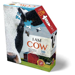 I Am Cow 300 Piece Head Shaped Jigsaw Puzzle Madd Capp (ONLINE ORDER ONLY)