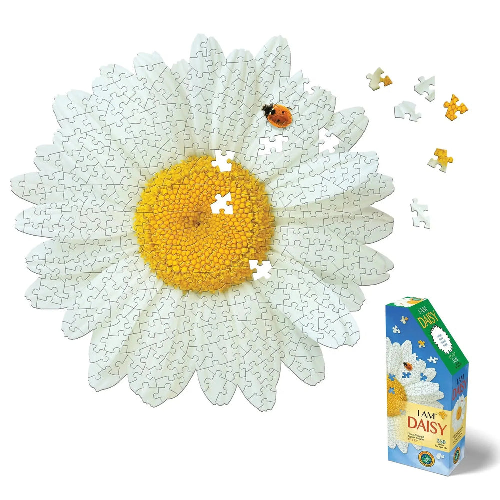 I Am Daisy 350 Piece Floral Shaped Jigsaw Puzzle Madd Capp (ONLINE ORDER ONLY)