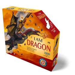 I Am Dragon 1000 Piece Creature Shaped Jigsaw Puzzle Madd Capp