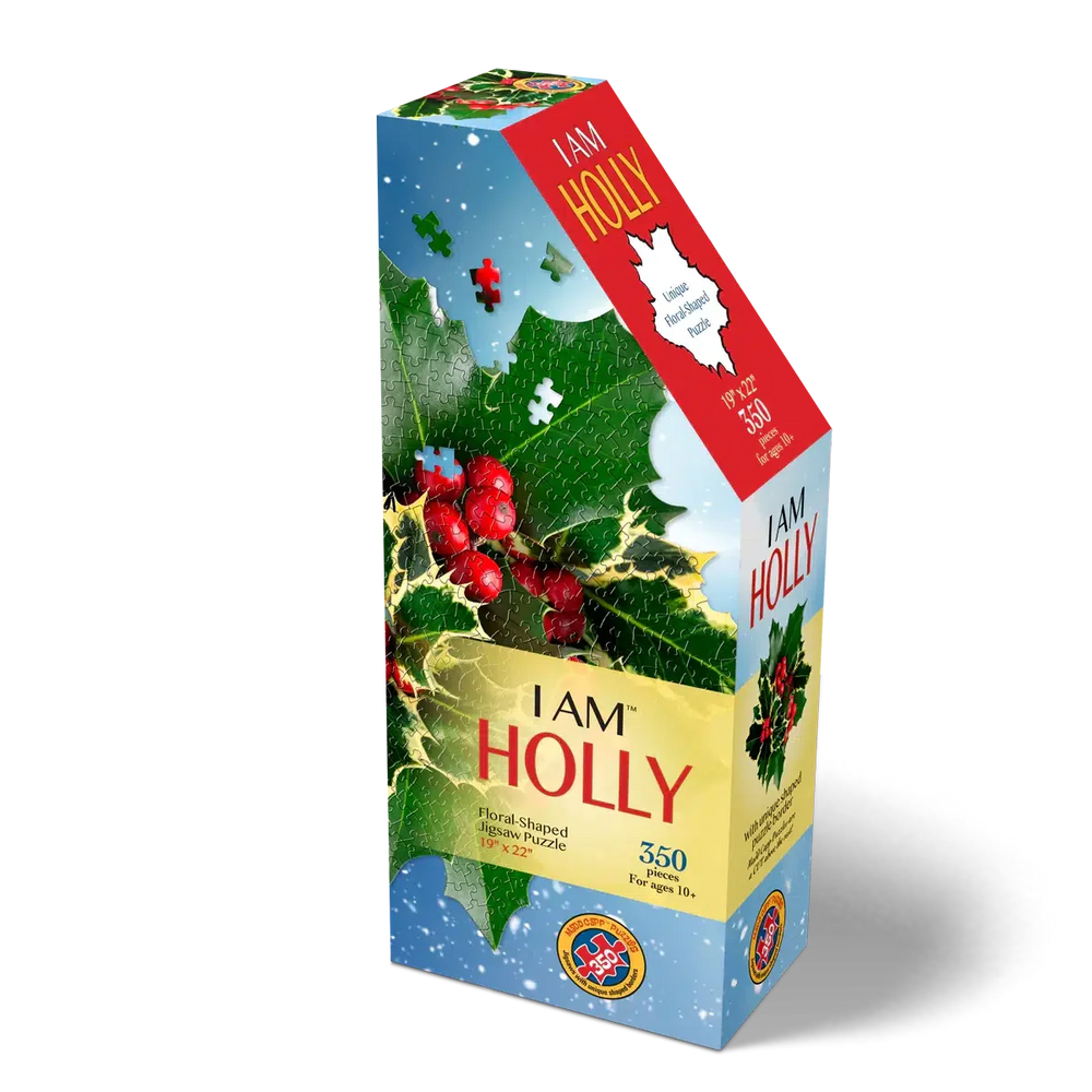 I Am Holly 350 Piece Floral Shaped Jigsaw Puzzle Madd Capp (ONLINE ORDER ONLY)
