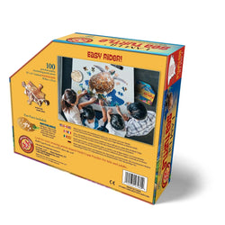 I Am Lil' Sea Turtle 100 Piece Animal Shaped Jigsaw Puzzle Madd Capp (ONLINE ORDER ONLY)