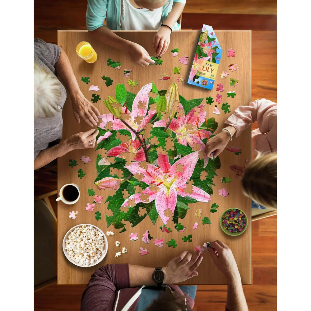I Am Lily 350 Piece Floral Shaped Jigsaw Puzzle Madd Capp (ONLINE ORDER ONLY)