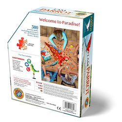 I Am Parrot 300 Piece Bird Shaped Jigsaw Puzzle Madd Capp (ONLINE ORDER ONLY)