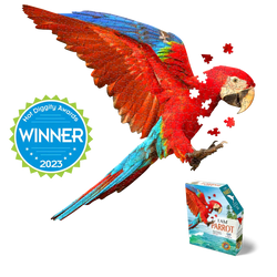 I Am Parrot 300 Piece Bird Shaped Jigsaw Puzzle Madd Capp (ONLINE ORDER ONLY)