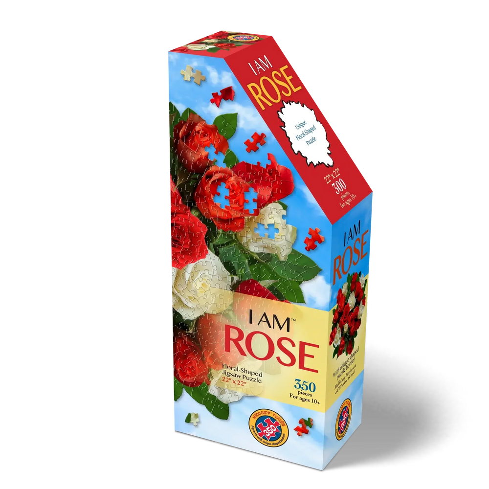 I Am Rose 350 Piece Floral Shaped Jigsaw Puzzle Madd Capp (ONLINE ORDER ONLY)