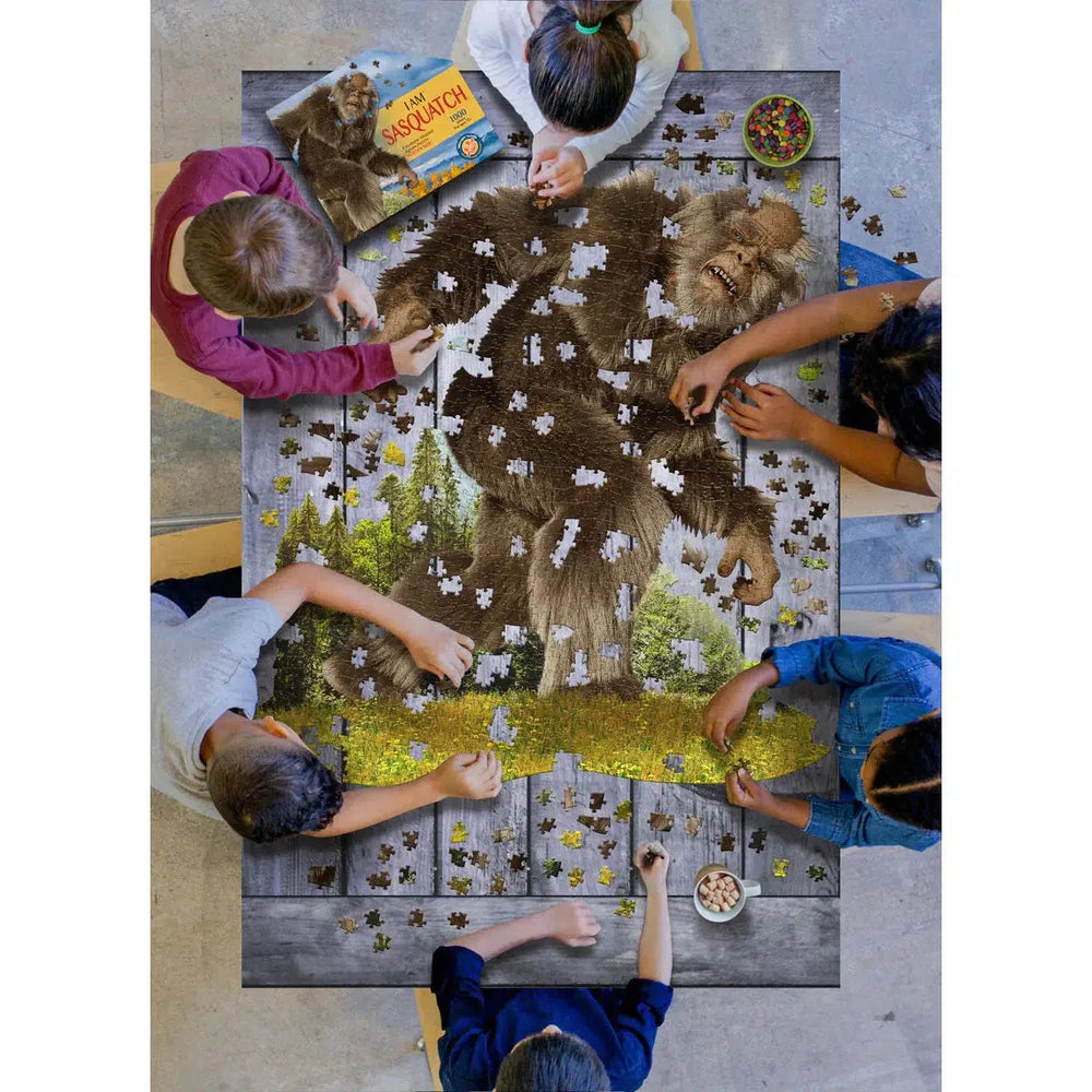 I Am Sasquatch 1000 Piece Creature Shaped Jigsaw Puzzle Madd Capp (ONLINE ORDER ONLY)