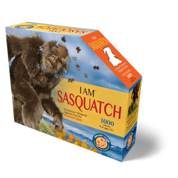 I Am Sasquatch 1000 Piece Creature Shaped Jigsaw Puzzle Madd Capp (ONLINE ORDER ONLY)