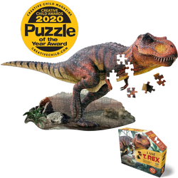 I Am T. Rex 100 Piece Dinosaur Shaped Jigsaw Puzzle Madd Capp (ONLINE ORDER ONLY)