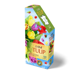 I Am Tulip 350 Piece Floral Shaped Jigsaw Puzzle Madd Capp (ONLINE ORDER ONLY)