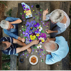 I Am Violet 350 Piece Floral Shaped Jigsaw Puzzle Madd Capp (ONLINE ORDER ONLY)