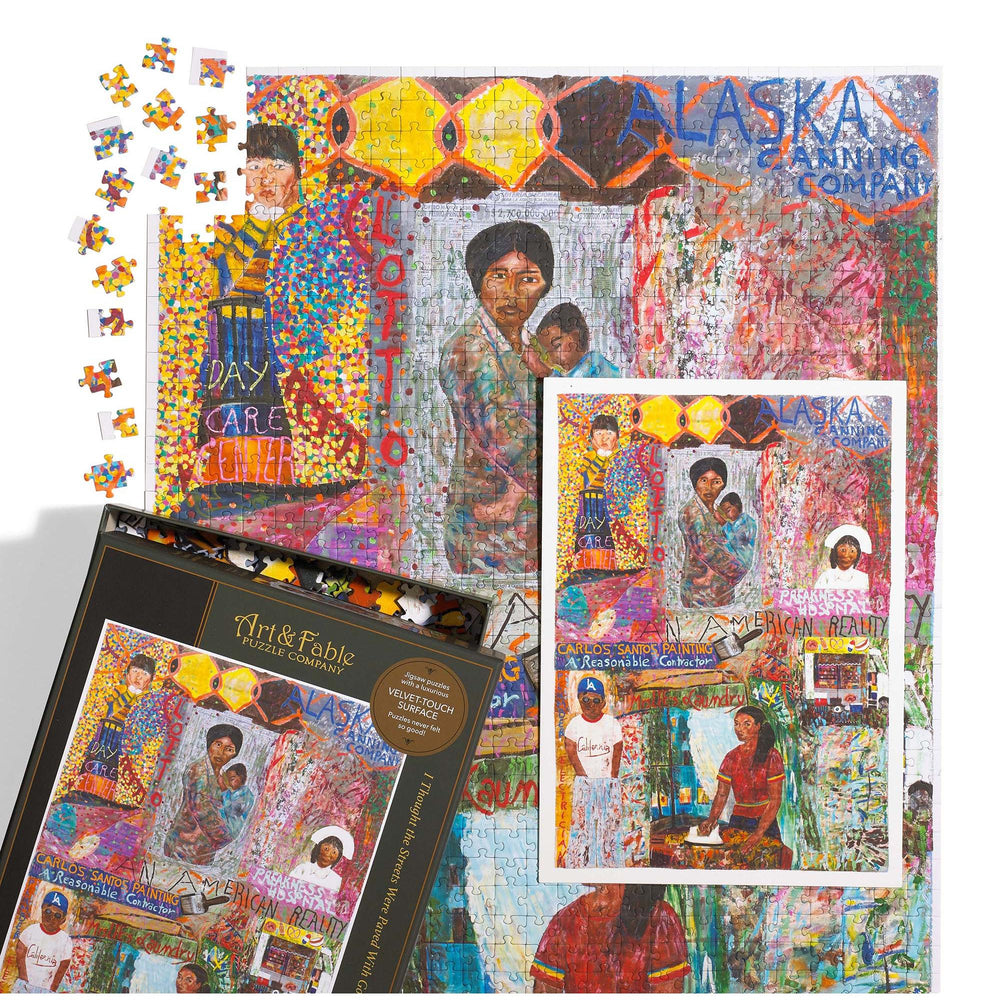 I thought the Streets Were Paved with Gold 1000 Piece Premium Jigsaw Puzzle Art & Fable (ONLINE ORDER ONLY)