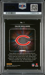 Graded 2024 Panini Donruss Optic Caleb Williams #1 Light It Up Rookie RC Football Card PSA 10 Gem Mint (ONLINE ORDER ONLY)