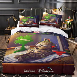 I Am Groot Bedding Sets Quilt Cover Without Filler (Online Order Only)