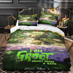 I Am Groot Bedding Sets Quilt Cover Without Filler (Online Order Only)