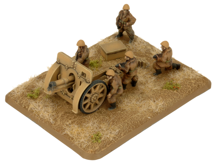 Flames of War: Italian 100mm Howitzer Battery (Mid War) (ONLINE ORDER ONLY)