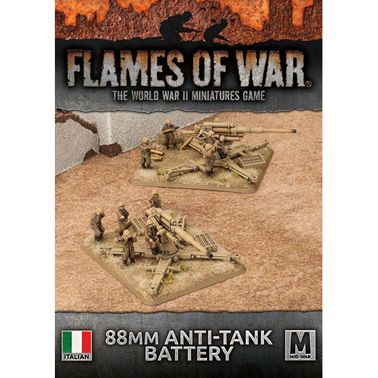 Flames of War: Italian 88mm Anti-tank Battery (Mid War) (ONLINE ORDER ONLY)