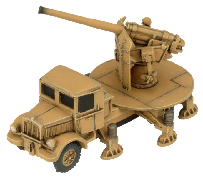 Flames of War: Italian 90mm on Lancia Anti-tank Battery (Mid War) (ONLINE ORDER ONLY)