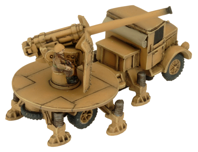 Flames of War: Italian 90mm on Lancia Anti-tank Battery (Mid War) (ONLINE ORDER ONLY)