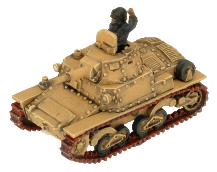 Flames of War: Italian L6/40 Light Tank Platoon (Mid War) (ONLINE ORDER ONLY)