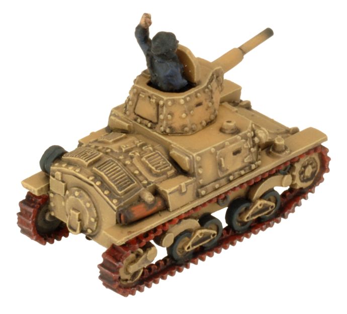 Flames of War: Italian L6/40 Light Tank Platoon (Mid War) (ONLINE ORDER ONLY)