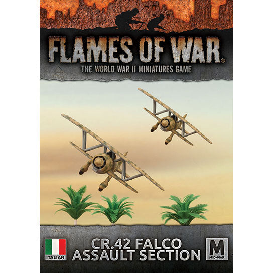 Flames of War: Italian CR.42 Falco Assault Section (Mid War) (ONLINE ORDER ONLY)