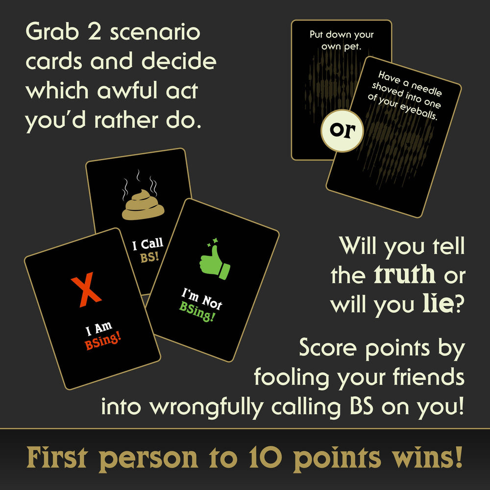 I Choose Death Card Game (ONLINE ORDER ONLY)
