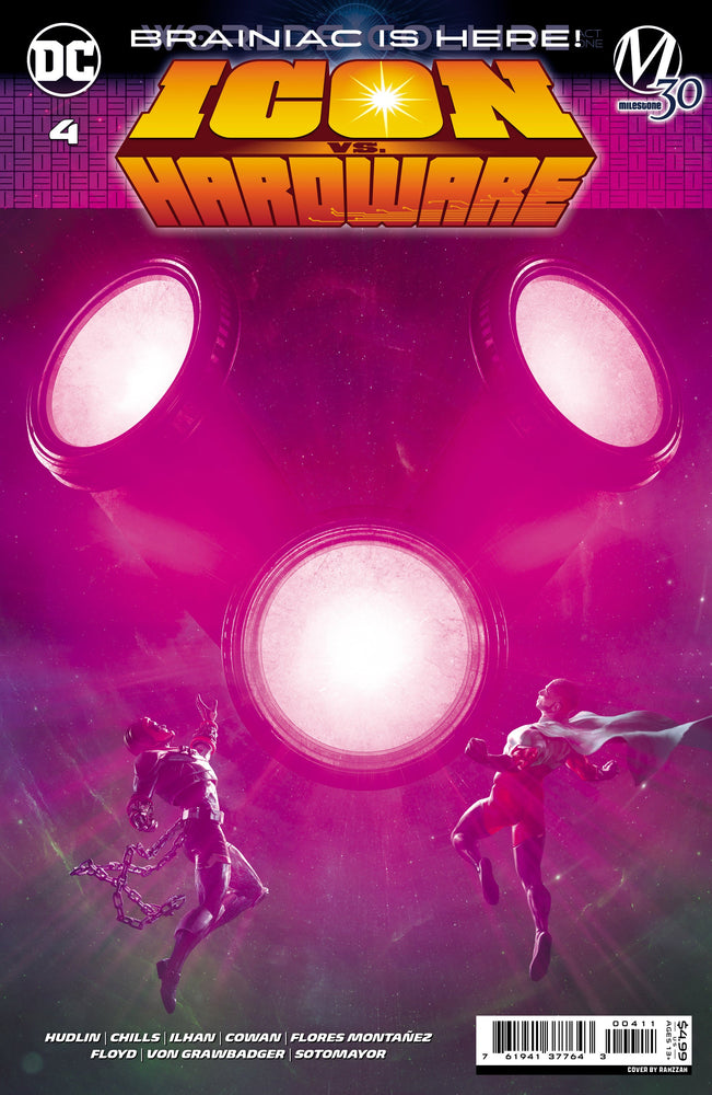 Icon Vs Hardware #4 (Of 5) A Rahzzah Reginald Hudlin (08/01/2023) Dc (ONLINE ORDER ONLY)