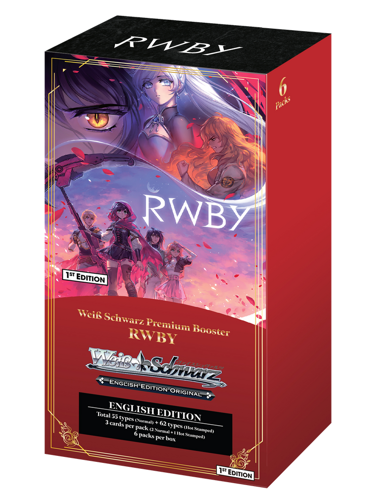 Weiss Schwarz: RWBY Premium Booster Box (6 Packs) (ONLINE ORDER ONLY)