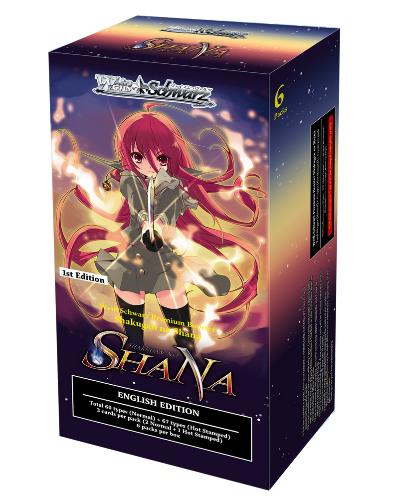Weiss Schwarz: Shakugan no Shana Booster Pack (3 Cards) [English Version] (ONLINE ORDER ONLY)