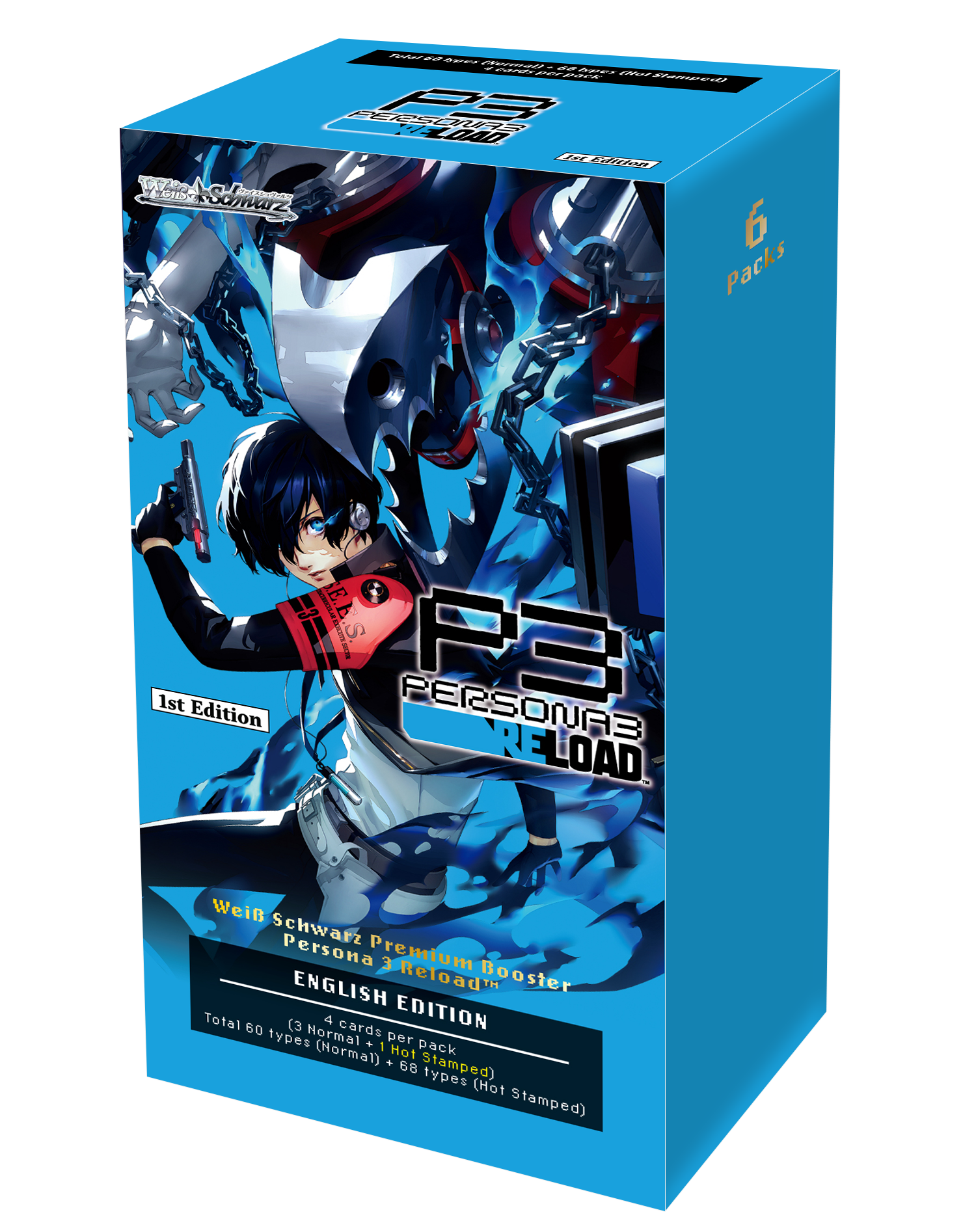 Weiss Schwarz: Persona 3 Reload Premium Booster Box (6 Packs) [English Version] (ONLINE ORDER ONLY)