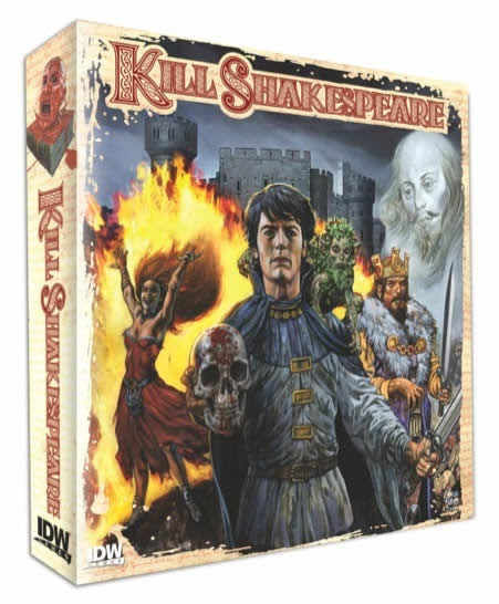 IDW00661 Kill Shakespeare Board Game IDW Publishing (ONLINE ORDER ONLY)