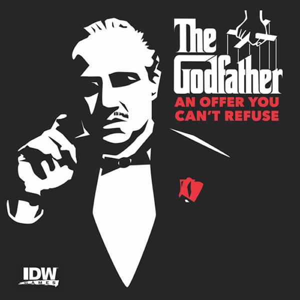 IDW00871 The Godfather Card Game IDW Games (ONLINE ORDER ONLY)