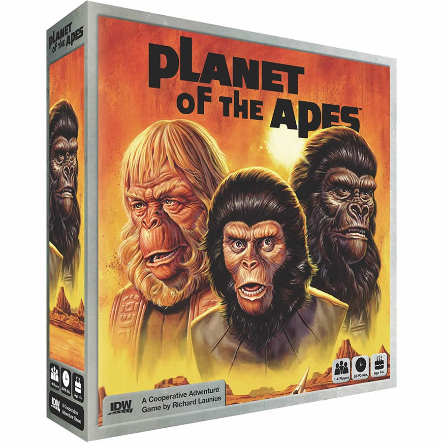 IDW01279 Planet Of The Apes Board Game IDW Publishing (ONLINE ORDER ONLY)