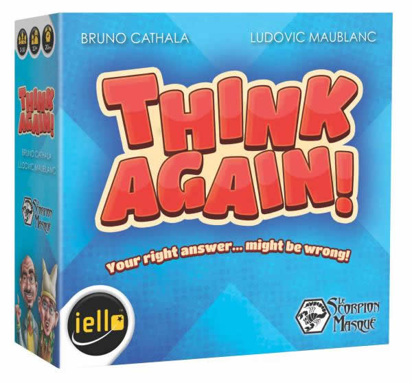 IEL00031 Think Again! Board Game Iello (ONLINE ORDER ONLY)