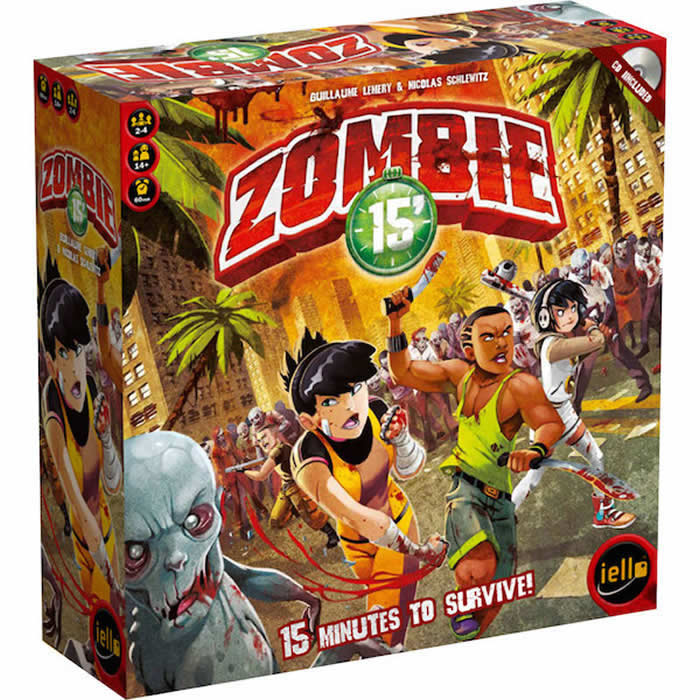 IEL51115 Zombie 15 Minutes Zombie Miniature Game Iello Games (ONLINE ORDER ONLY)