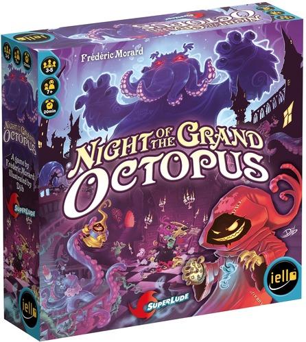 IEL51179 Night of the Grand Octopus Board Game Iello (ONLINE ORDER ONLY)