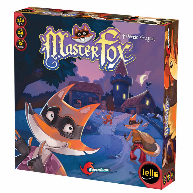 IEL51235 Master Fox Board Game Iello (ONLINE ORDER ONLY)